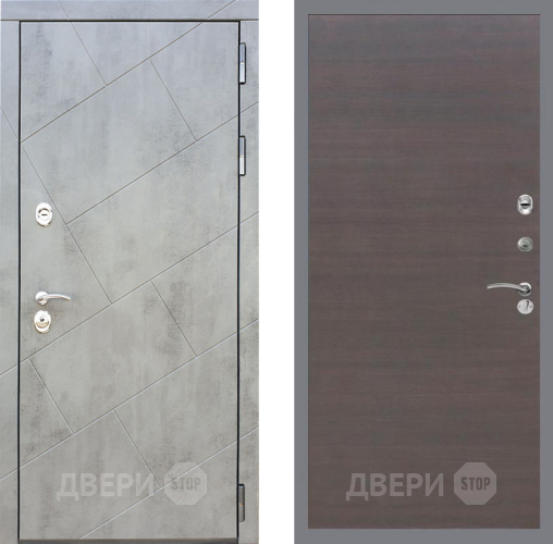 Входная металлическая Дверь Рекс (REX) 22 GL венге поперечный в Балашихе
