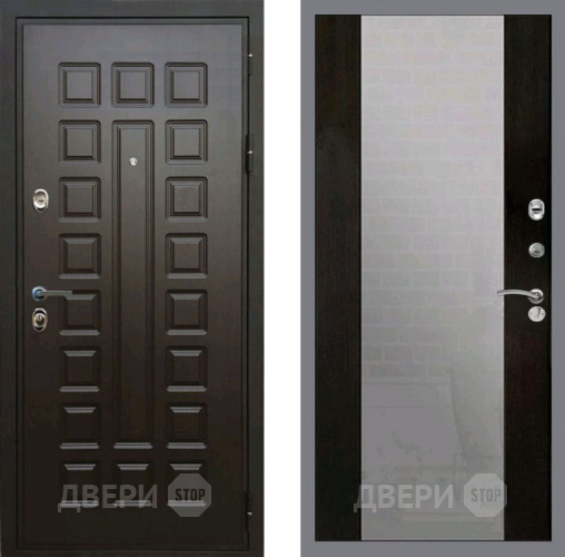 Входная металлическая Дверь Рекс (REX) Премиум 3к СБ-16 Зеркало Венге в Балашихе