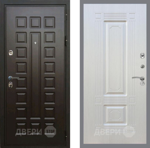 Входная металлическая Дверь Рекс (REX) Премиум 3к FL-2 Лиственница беж в Балашихе