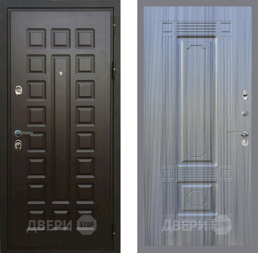 Входная металлическая Дверь Рекс (REX) Премиум 3к FL-2 Сандал грей в Балашихе
