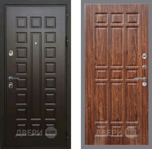 Входная металлическая Дверь Рекс (REX) Премиум 3к FL-33 орех тисненый в Балашихе