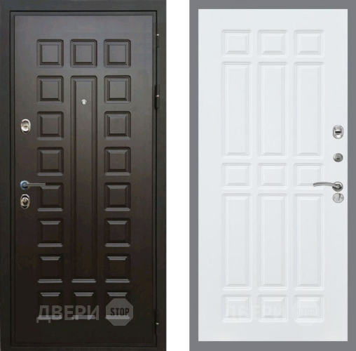 Входная металлическая Дверь Рекс (REX) Премиум 3к FL-33 Силк Сноу в Балашихе