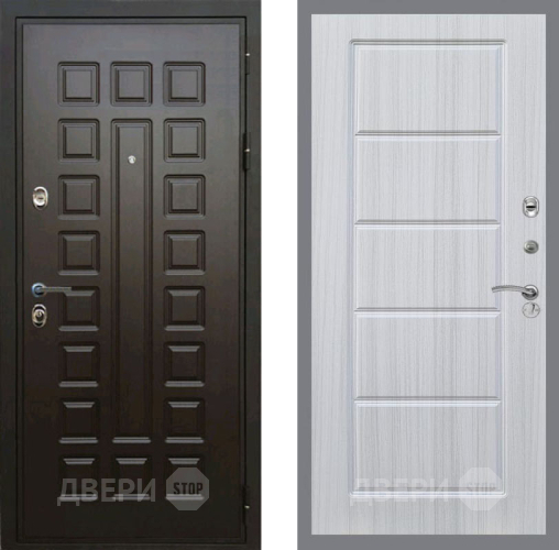 Входная металлическая Дверь Рекс (REX) Премиум 3к FL-39 Сандал белый в Балашихе
