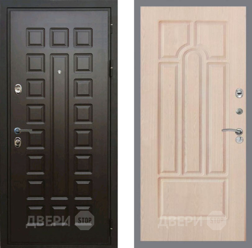 Входная металлическая Дверь Рекс (REX) Премиум 3к FL-58 Беленый дуб в Балашихе