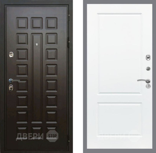 Входная металлическая Дверь Рекс (REX) Премиум 3к FL-117 Силк Сноу в Балашихе
