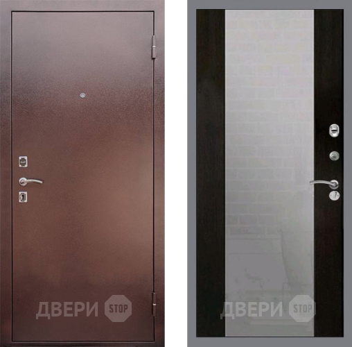Входная металлическая Дверь Рекс (REX) 1 СБ-16 Зеркало Венге в Балашихе