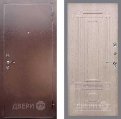 Входная металлическая Дверь Рекс (REX) 1 FL-2 Беленый дуб в Балашихе