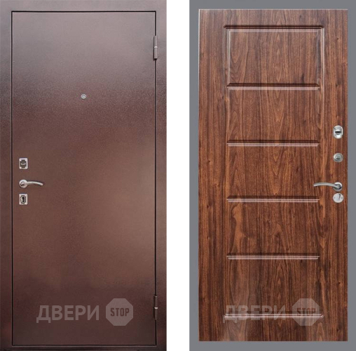 Входная металлическая Дверь Рекс (REX) 1 FL-39 орех тисненый в Балашихе