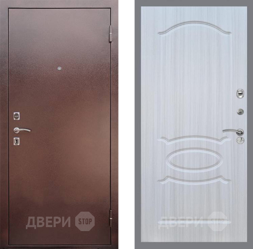 Входная металлическая Дверь Рекс (REX) 1 FL-128 Сандал белый в Балашихе