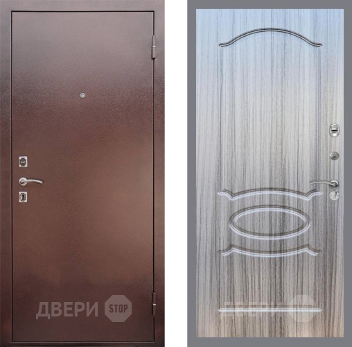 Входная металлическая Дверь Рекс (REX) 1 FL-128 Сандал грей в Балашихе