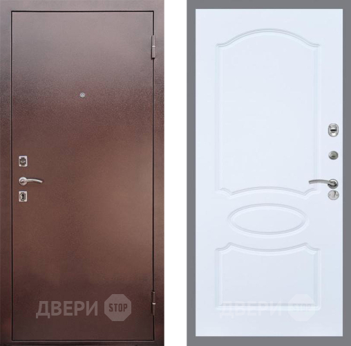 Входная металлическая Дверь Рекс (REX) 1 FL-128 Силк Сноу в Балашихе