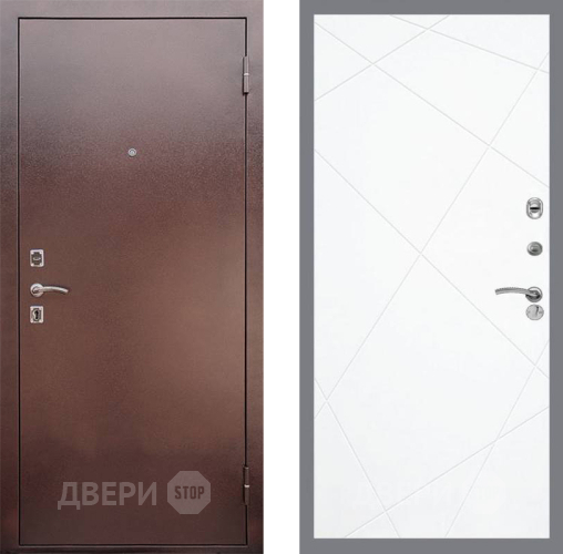 Входная металлическая Дверь Рекс (REX) 1 FL-291 Силк Сноу в Балашихе