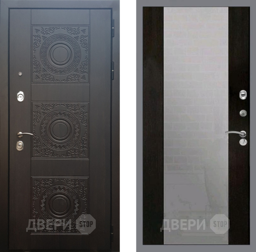 Входная металлическая Дверь Рекс (REX) 10 СБ-16 Зеркало Венге в Балашихе