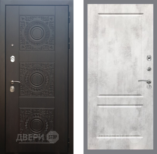Входная металлическая Дверь Рекс (REX) 10 FL-117 Бетон светлый в Балашихе