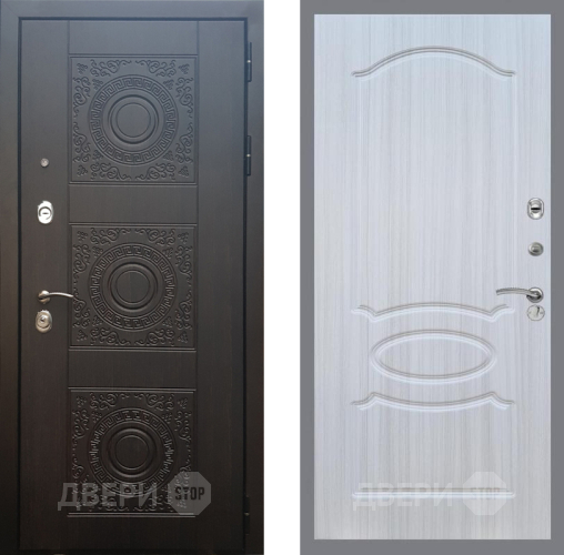 Входная металлическая Дверь Рекс (REX) 10 FL-128 Сандал белый в Балашихе