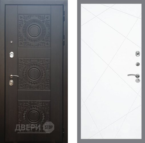Входная металлическая Дверь Рекс (REX) 10 FL-291 Силк Сноу в Балашихе
