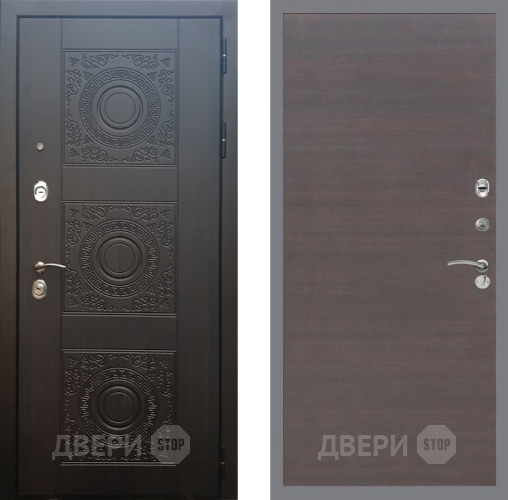 Входная металлическая Дверь Рекс (REX) 10 GL венге поперечный в Балашихе