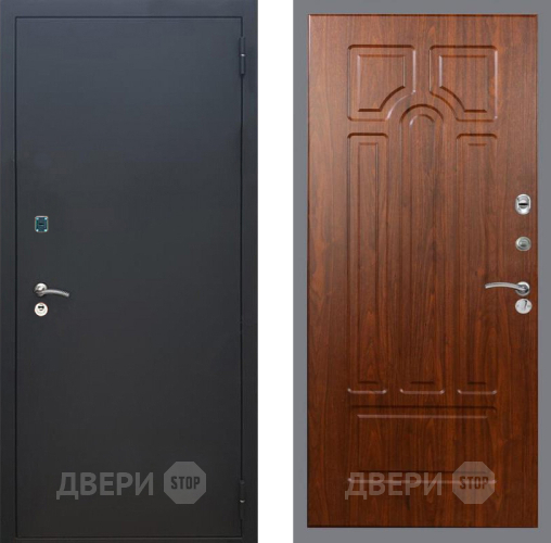 Входная металлическая Дверь Рекс (REX) 1A Черный Муар FL-58 Морёная берёза в Балашихе