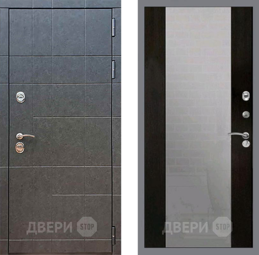 Входная металлическая Дверь Рекс (REX) 21 СБ-16 Зеркало Венге в Балашихе