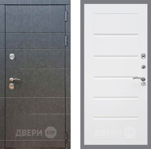 Входная металлическая Дверь Рекс (REX) 21 Сити Белый ясень в Балашихе