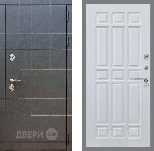 Входная металлическая Дверь Рекс (REX) 21 FL-33 Белый ясень в Балашихе