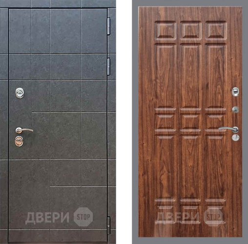 Входная металлическая Дверь Рекс (REX) 21 FL-33 орех тисненый в Балашихе