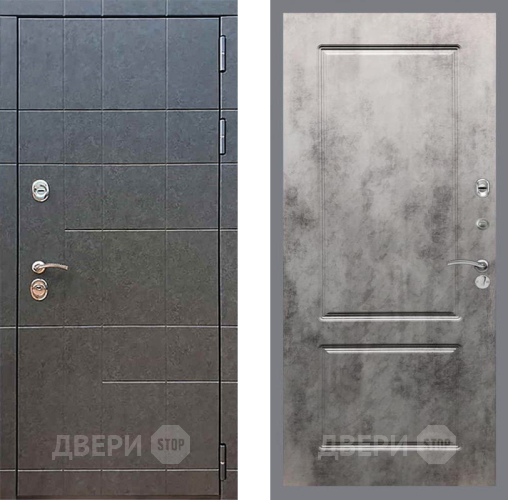 Входная металлическая Дверь Рекс (REX) 21 FL-117 Бетон темный в Балашихе