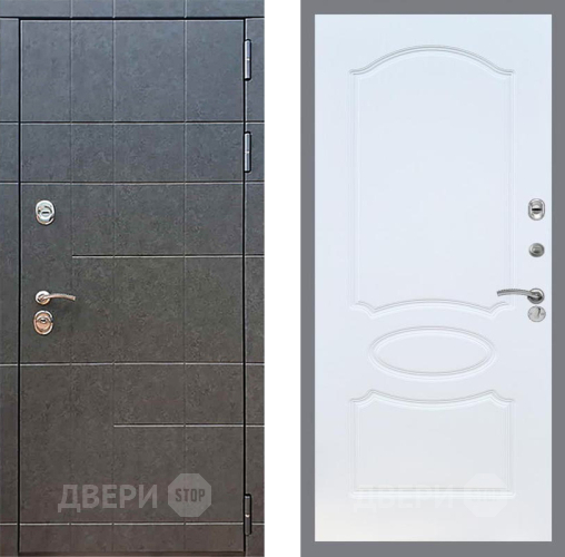 Входная металлическая Дверь Рекс (REX) 21 FL-128 Белый ясень в Балашихе