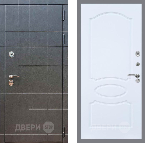 Входная металлическая Дверь Рекс (REX) 21 FL-128 Силк Сноу в Балашихе