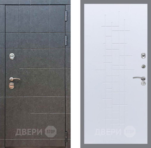 Входная металлическая Дверь Рекс (REX) 21 FL-289 Белый ясень в Балашихе