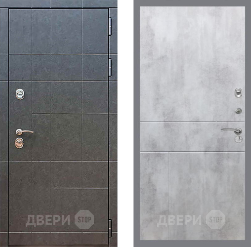 Входная металлическая Дверь Рекс (REX) 21 FL-290 Бетон светлый в Балашихе