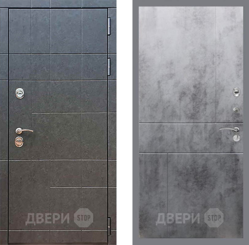 Входная металлическая Дверь Рекс (REX) 21 FL-290 Бетон темный в Балашихе