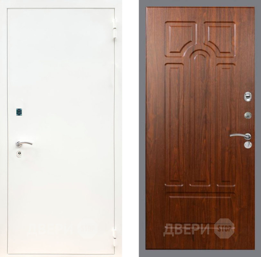 Дверь Рекс (REX) 1А Белая шагрень FL-58 Морёная берёза в Балашихе