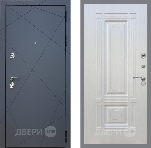 Входная металлическая Дверь Рекс (REX) 13 Силк Титан FL-2 Лиственница беж в Балашихе