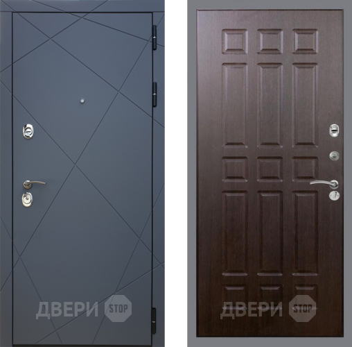 Входная металлическая Дверь Рекс (REX) 13 Силк Титан FL-33 Венге в Балашихе