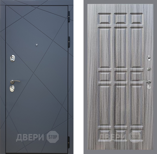Входная металлическая Дверь Рекс (REX) 13 Силк Титан FL-33 Сандал грей в Балашихе
