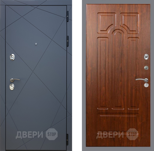Входная металлическая Дверь Рекс (REX) 13 Силк Титан FL-58 Морёная берёза в Балашихе