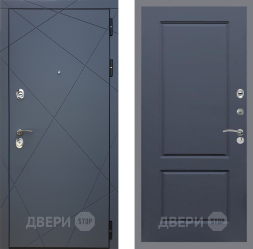 Входная металлическая Дверь Рекс (REX) 13 Силк Титан FL-117 Силк титан в Балашихе