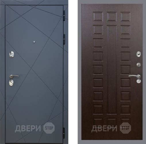 Входная металлическая Дверь Рекс (REX) 13 Силк Титан FL-183 Венге в Балашихе