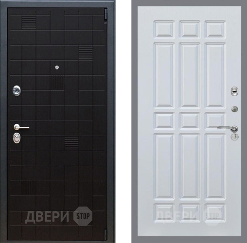 Входная металлическая Дверь Рекс (REX) 12 FL-33 Белый ясень в Балашихе