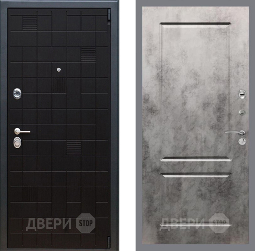 Входная металлическая Дверь Рекс (REX) 12 FL-117 Бетон темный в Балашихе
