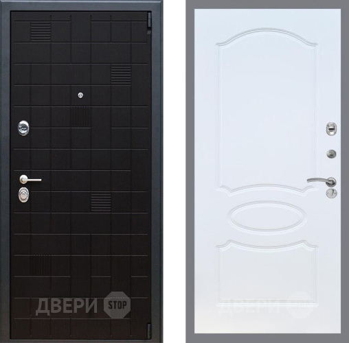 Входная металлическая Дверь Рекс (REX) 12 FL-128 Белый ясень в Балашихе