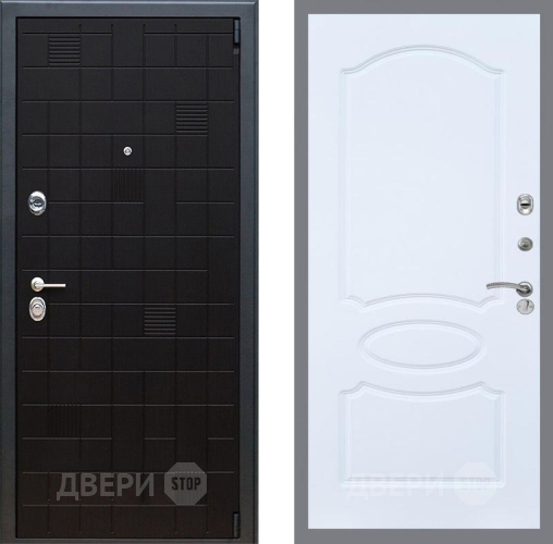 Входная металлическая Дверь Рекс (REX) 12 FL-128 Силк Сноу в Балашихе