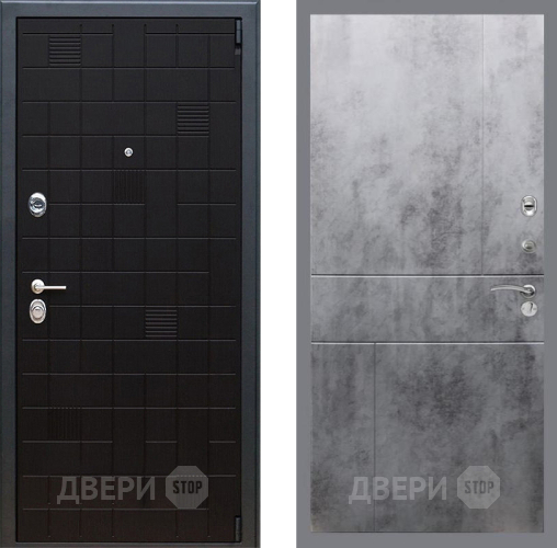 Входная металлическая Дверь Рекс (REX) 12 FL-290 Бетон темный в Балашихе