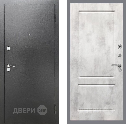 Входная металлическая Дверь Рекс (REX) Сити FL-117 Бетон светлый в Балашихе