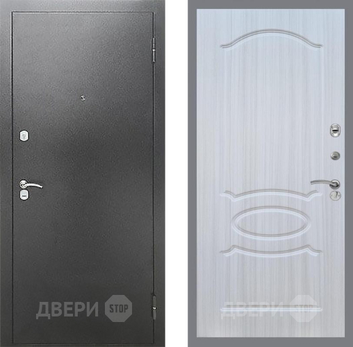 Входная металлическая Дверь Рекс (REX) Сити FL-128 Сандал белый в Балашихе
