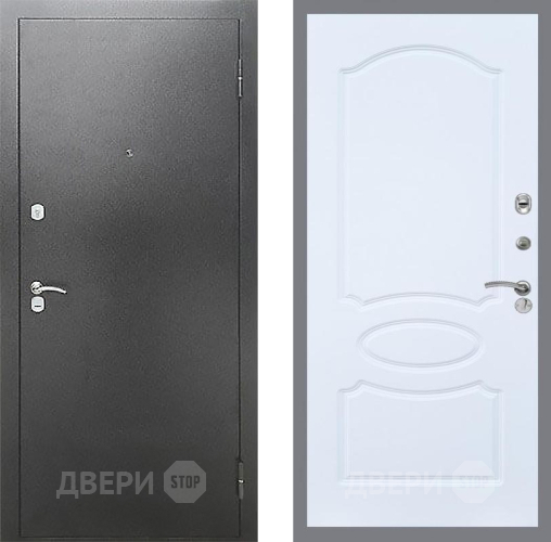 Входная металлическая Дверь Рекс (REX) Сити FL-128 Силк Сноу в Балашихе