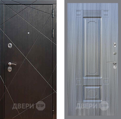Входная металлическая Дверь Рекс (REX) 13 Венге FL-2 Сандал грей в Балашихе