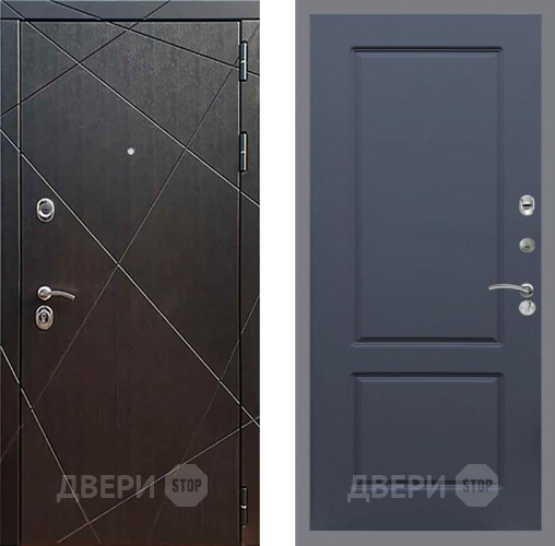 Входная металлическая Дверь Рекс (REX) 13 Венге FL-117 Силк титан в Балашихе