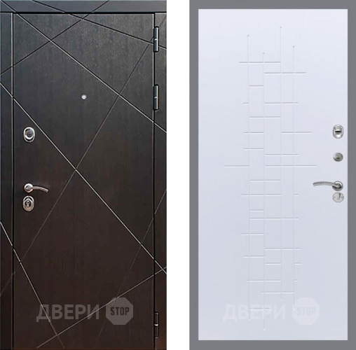 Входная металлическая Дверь Рекс (REX) 13 Венге FL-289 Белый ясень в Балашихе